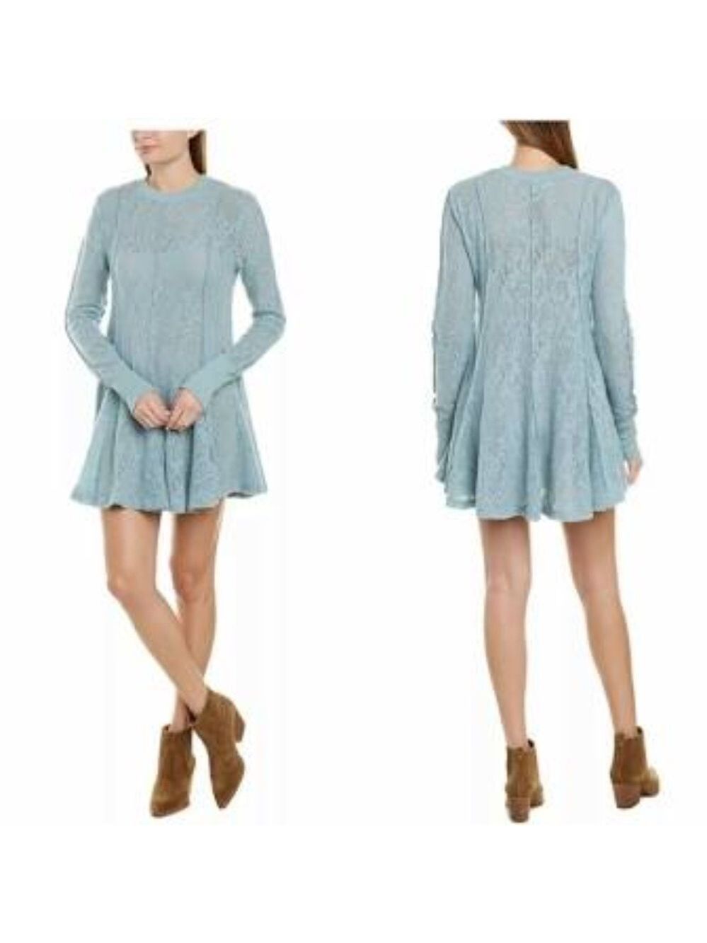 Free People Coffee in the Morning Tunic Pullover - Picture 3 of 9